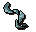 Ice element staff crown